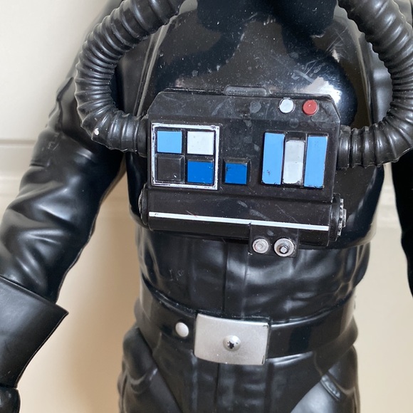 18” Star Wars Rebel Pilot Trooper Black Stormtrooper - Picture 10 of 16